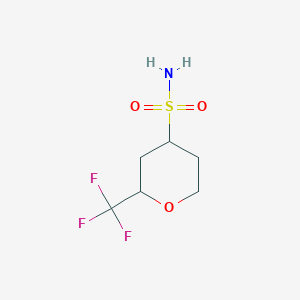 2-(Trifluoromethyl)oxane-4-sulfonamide