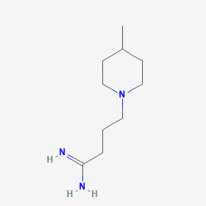 4-(4-Methylpiperidin-1-yl)butanimidamide