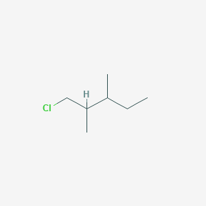 molecular formula C7H15Cl B13200715 1-Chloro-2,3-dimethylpentane 