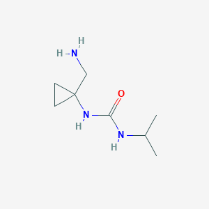 1-[1-(Aminomethyl)cyclopropyl]-3-(propan-2-yl)urea