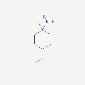 4-Ethyl-1-methylcyclohexan-1-amine