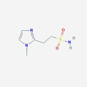 2-(1-Methyl-1H-imidazol-2-yl)ethane-1-sulfonamide