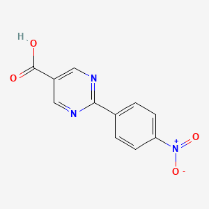 2-(4-Nitrophenyl)pyrimidine-5-carboxylic acid