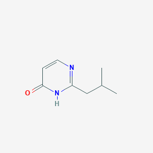 2-(2-Methylpropyl)-3,4-dihydropyrimidin-4-one