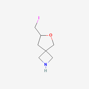 7-(Iodomethyl)-6-oxa-2-azaspiro[3.4]octane