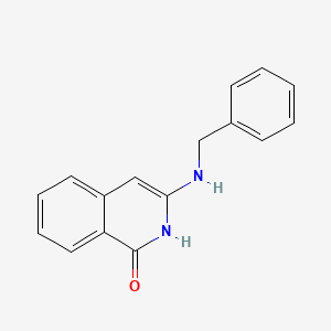 3-(Benzylamino)-1,2-dihydroisoquinolin-1-one