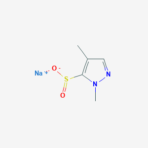 Sodium 1,4-dimethyl-1H-pyrazole-5-sulfinate