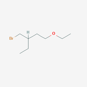 3-(Bromomethyl)-1-ethoxypentane