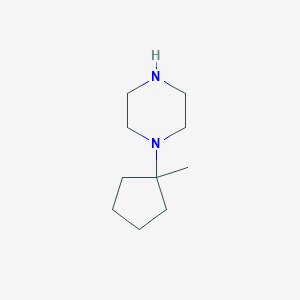 1-(1-Methylcyclopentyl)piperazine