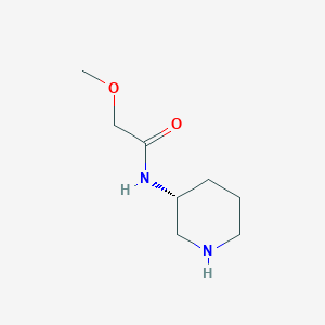 2-methoxy-N-[(3R)-piperidin-3-yl]acetamide