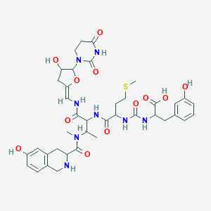molecular formula C39H50N8O12S B132012 Napsamycin C CAS No. 144379-26-0