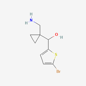 [1-(Aminomethyl)cyclopropyl](5-bromothiophen-2-yl)methanol