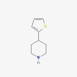 molecular formula C9H13NS B1320125 4-(噻吩-2-基)哌啶 CAS No. 198334-38-2
