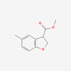 Methyl 5-methyl-2,3-dihydro-1-benzofuran-3-carboxylate