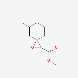 Methyl 5,6-dimethyl-1-oxaspiro[2.5]octane-2-carboxylate