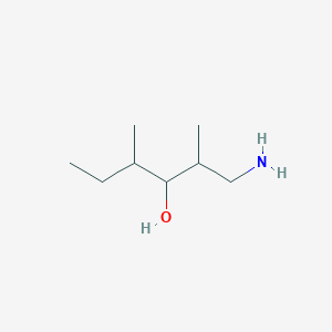 1-Amino-2,4-dimethylhexan-3-ol