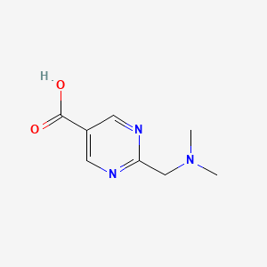 2-[(Dimethylamino)methyl]pyrimidine-5-carboxylic acid