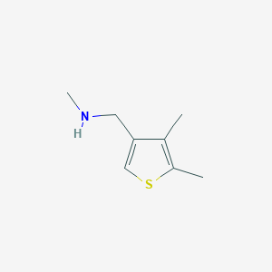 1-(4,5-Dimethylthiophen-3-yl)-N-methylmethanamine