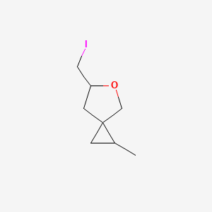 6-(Iodomethyl)-1-methyl-5-oxaspiro[2.4]heptane