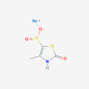 Sodium 4-methyl-2-oxo-2,3-dihydro-1,3-thiazole-5-sulfinate