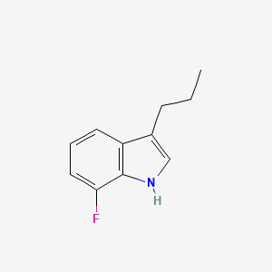 7-fluoro-3-propyl-1H-indole