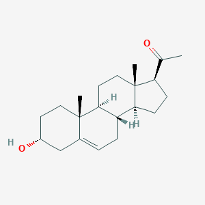 molecular formula C21H32O2 B132017 3α-羟基孕-5-烯-20-酮 CAS No. 19037-28-6