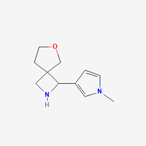 1-(1-Methyl-1H-pyrrol-3-yl)-6-oxa-2-azaspiro[3.4]octane