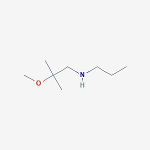 (2-Methoxy-2-methylpropyl)(propyl)amine