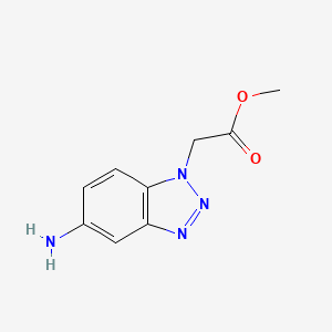 (5-Amino-benzotriazol-1-yl)-acetic acid methyl ester