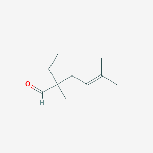 2-Ethyl-2,5-dimethylhex-4-enal