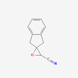 1,3-Dihydrospiro[indene-2,2'-oxirane]-3'-carbonitrile