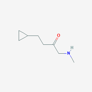 4-Cyclopropyl-1-(methylamino)butan-2-one