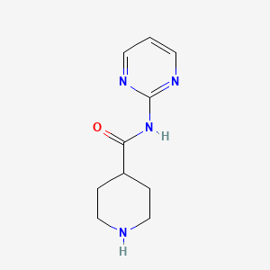 N-(pyrimidin-2-yl)piperidine-4-carboxamide