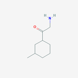 2-Amino-1-(3-methylcyclohexyl)ethan-1-one