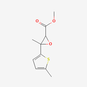 Methyl 3-methyl-3-(5-methylthiophen-2-yl)oxirane-2-carboxylate