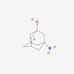 molecular formula C10H17NO B132026 3-氨基-1-金刚烷醇 CAS No. 702-82-9