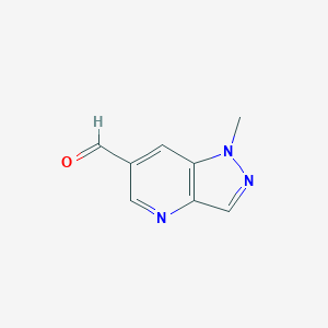 1-Methyl-1H-pyrazolo[4,3-B]pyridine-6-carbaldehyde