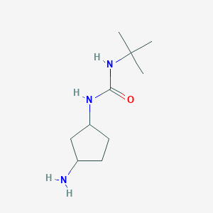 1-(3-Aminocyclopentyl)-3-tert-butylurea