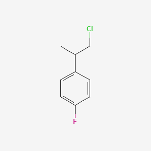 1-(1-Chloropropan-2-yl)-4-fluorobenzene