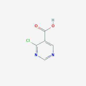 molecular formula C5H3ClN2O2 B1320271 4-氯嘧啶-5-羧酸 CAS No. 933686-33-0