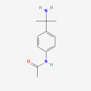 N-[4-(2-Aminopropan-2-YL)phenyl]acetamide