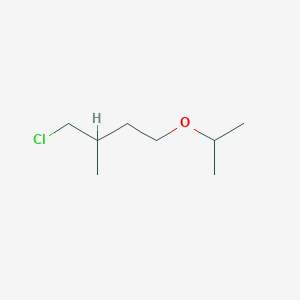 1-Chloro-2-methyl-4-(propan-2-yloxy)butane