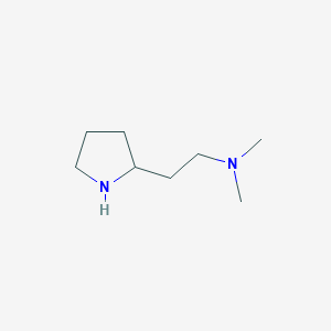 N,N-Dimethyl-2-(pyrrolidin-2-yl)ethan-1-amine