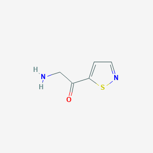 2-Amino-1-(1,2-thiazol-5-yl)ethan-1-one