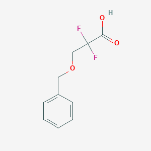 3-(Benzyloxy)-2,2-difluoropropanoic acid