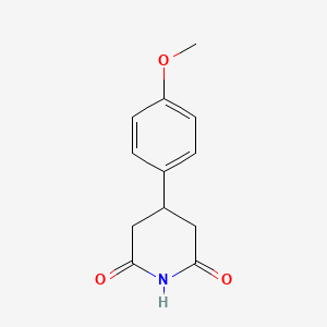 4-(4-Methoxyphenyl)piperidine-2,6-dione