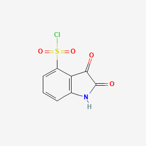 2,3-Dioxo-2,3-dihydro-1H-indole-4-sulfonyl chloride