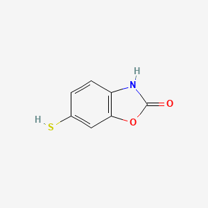 6-Sulfanyl-2,3-dihydro-1,3-benzoxazol-2-one