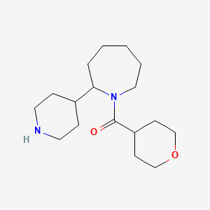 1-[(Oxan-4-yl)carbonyl]-2-(piperidin-4-yl)azepane