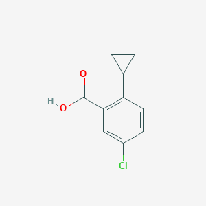 5-Chloro-2-cyclopropylbenzoic acid